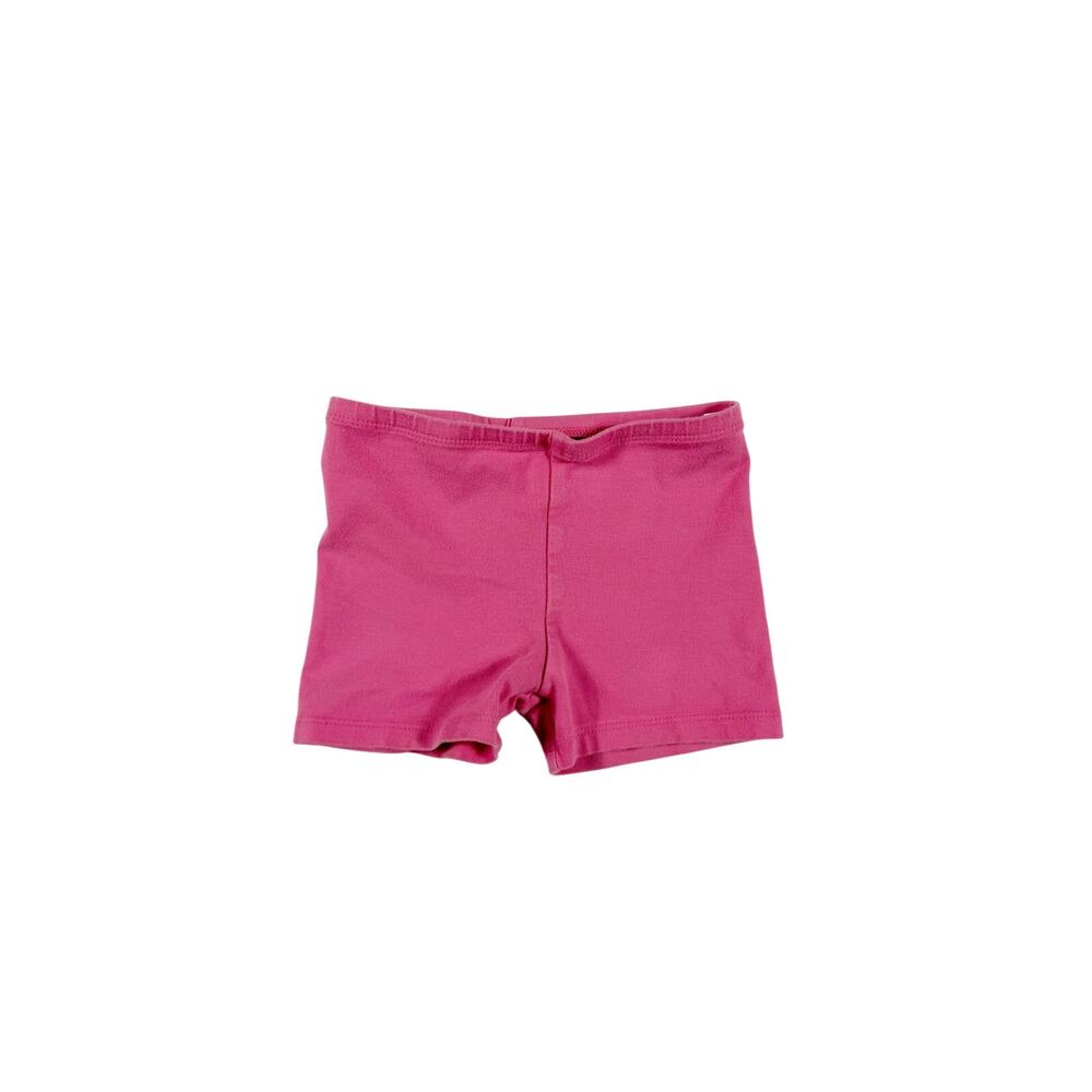 Primary Girls Bike Shorts Hot Pink Cotton Stretch Size 4